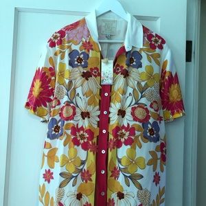 Johnny Was Penny shirt and pants set size  medium. Was sold separately